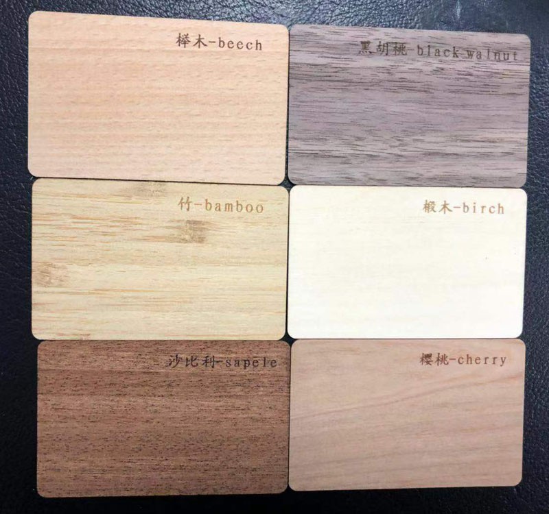wooden nfc business cards wooden nfc business cards